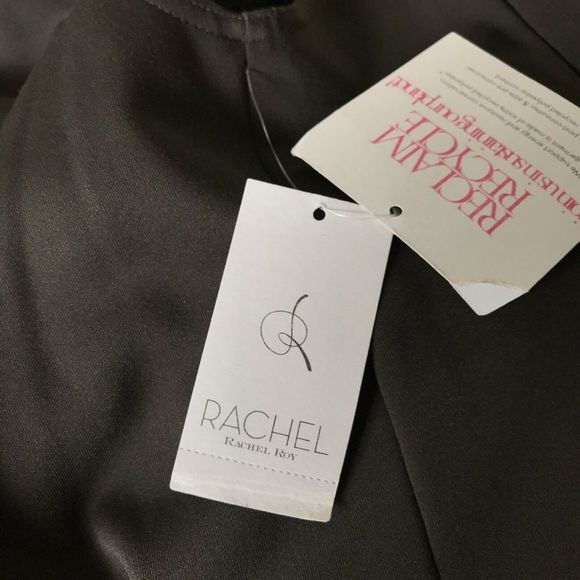 RACHEL Rachel Roy Sleeveless Ruffle Hem Dress 10 - Picture 7 of 8